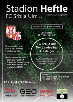 Stadion Heftle 08 23-24 FC Srbija Ulm Online-Ansicht